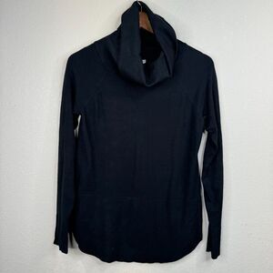 RAYA Turtleneck Pullover Sweater Long Sleeve Black‎ Small Capsule Classic Staple
